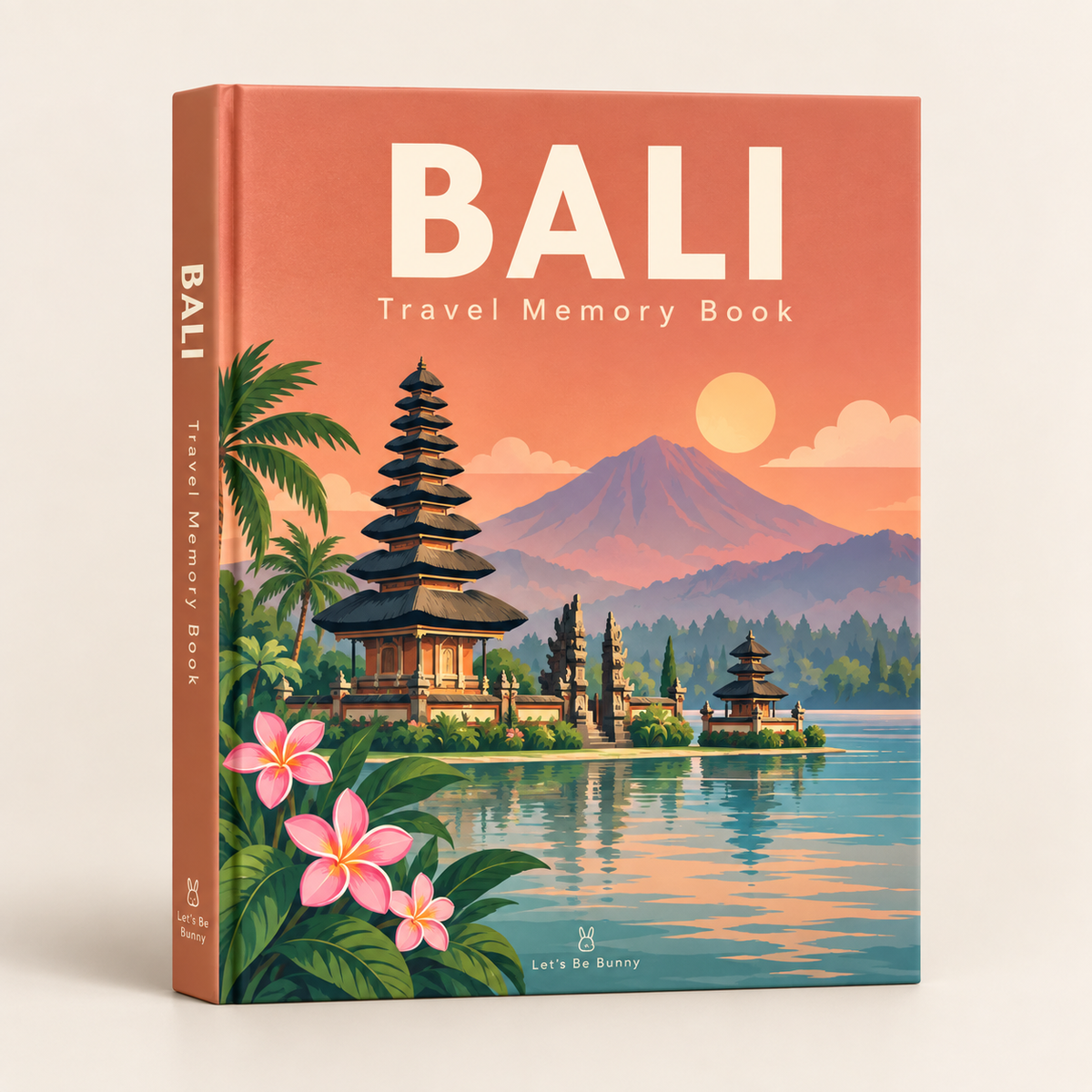 Bali Travel Memory Book by Let's Be Bunny