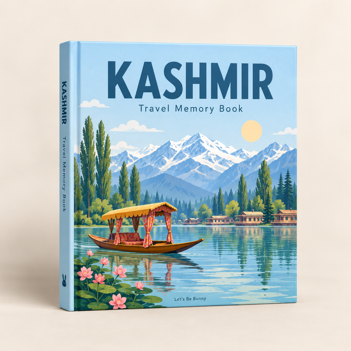 Kashmir Travel Memory Book by Let's Be Bunny